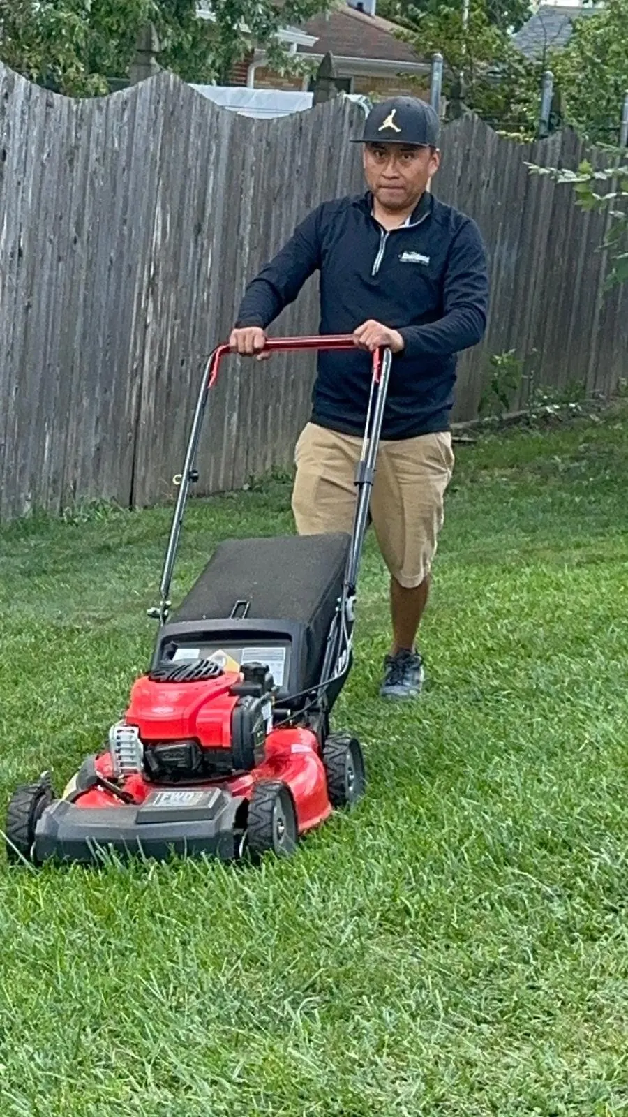 Lawn mowing service